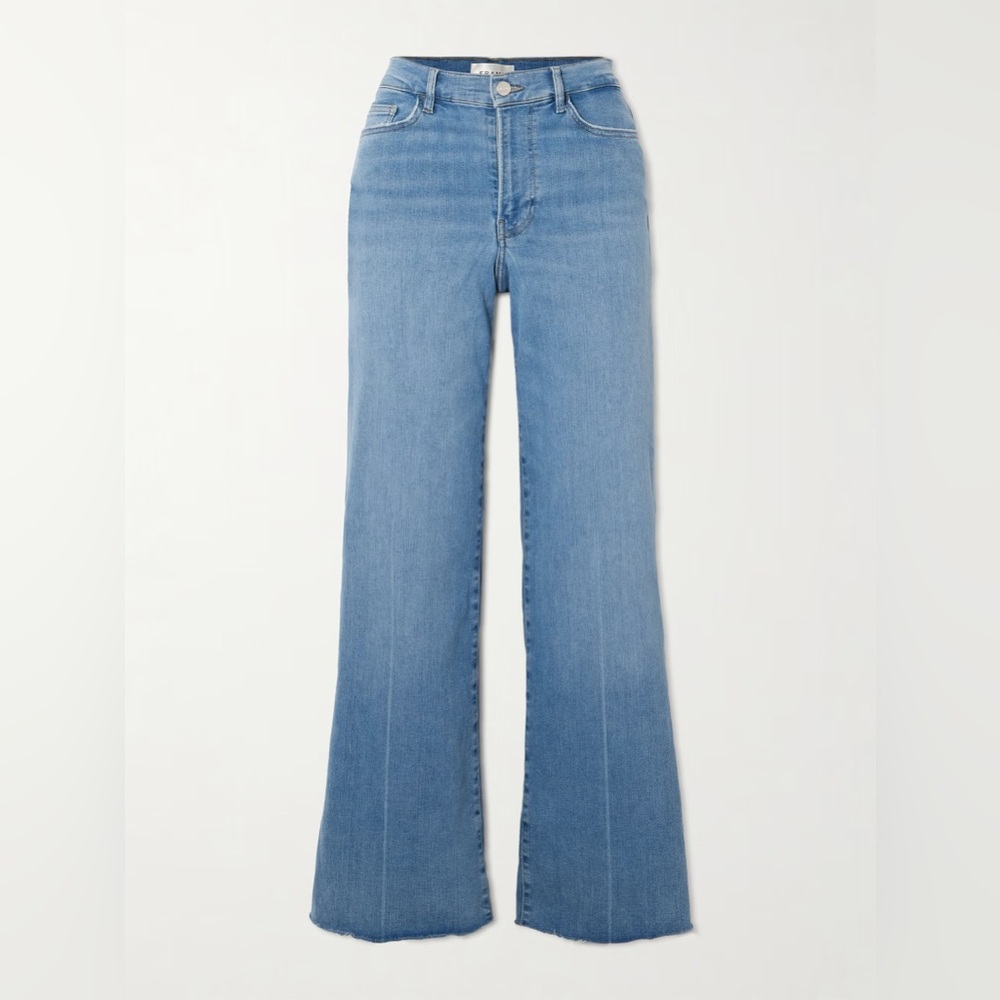 Frame Le Slim Palazzo jeans in Clearwater